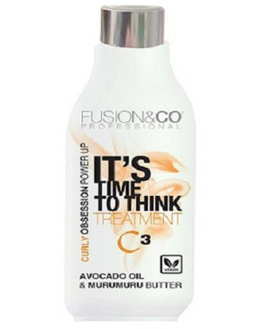 Fusion&CO It`s Time To Think Tretment C3 Curly Power Up, Akyywator Loków, 250ml